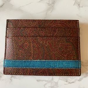 ETRO
paisley-print leather cardholder Designer Style ID: 0H7698007